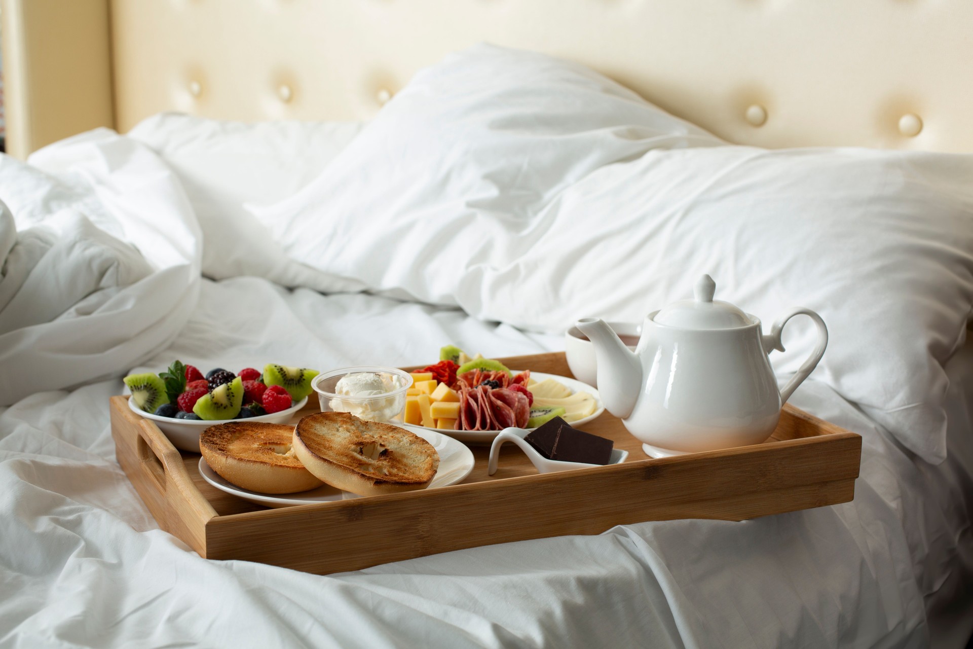 catered breakfast in bed