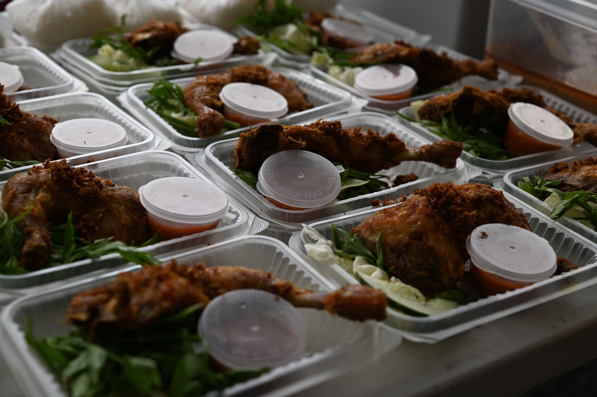 The Malay Ramadan Bazaar (Pasar Ramadan) in Malaysia, with lots of delicacies, under New Norm